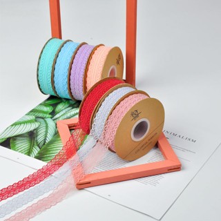 

AESTHETICFLORIST - (3 METER) PITA RENDA KOREA WARNA PASTEL LEBAR 3CM PANJANG 3 M ROLL RIBBON PITA BUNGA / FLOWER WRAP RIBBON