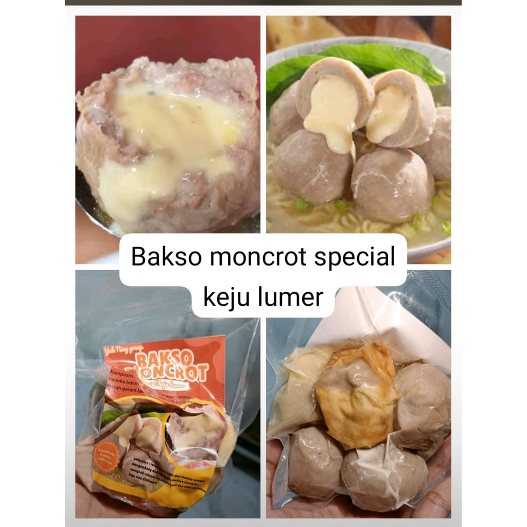 

BAKSO MONCROT keju YUKNING lengkap