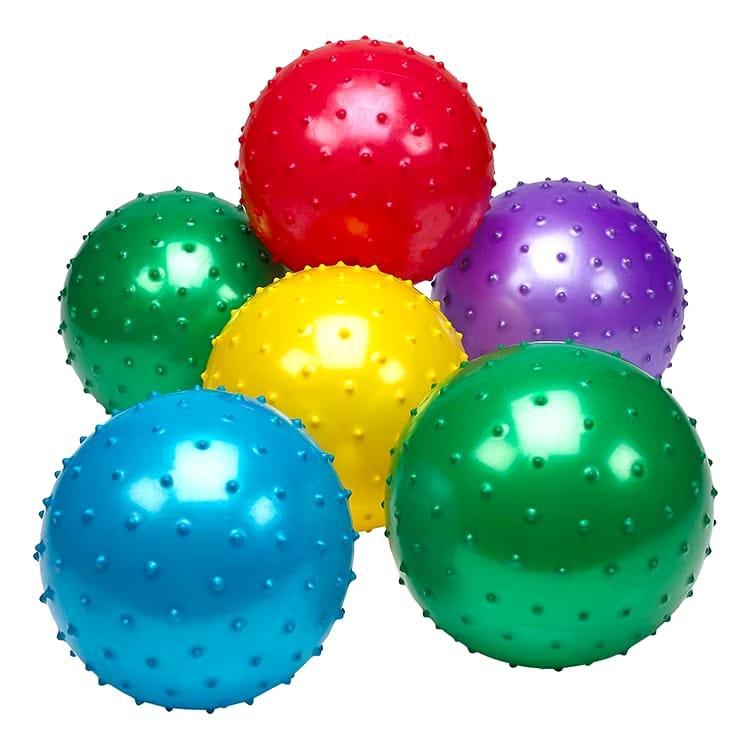 MAINAN ANAK BOLA DURI KARET 30CM TERMURAH / MAINAN BOLA WARNA WARNI