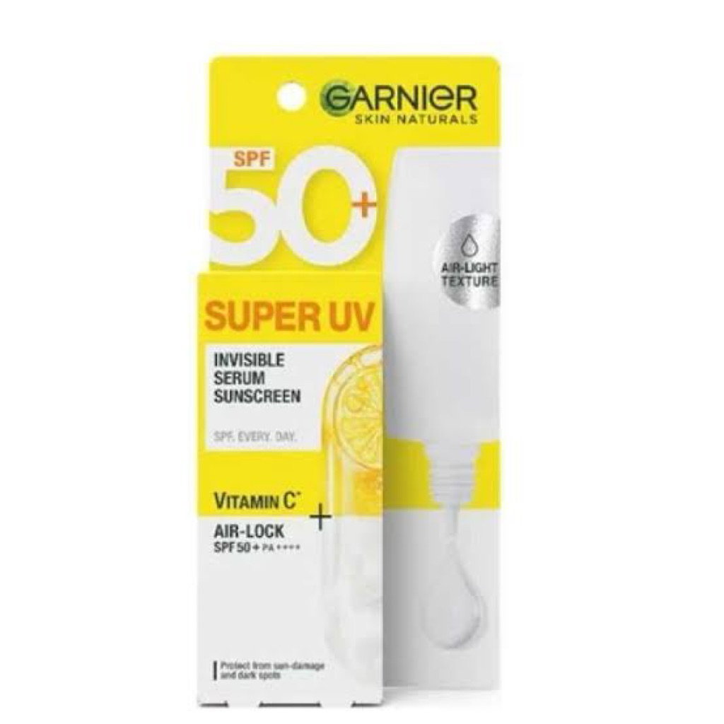 sunscreen garnier invisible serum 30ml