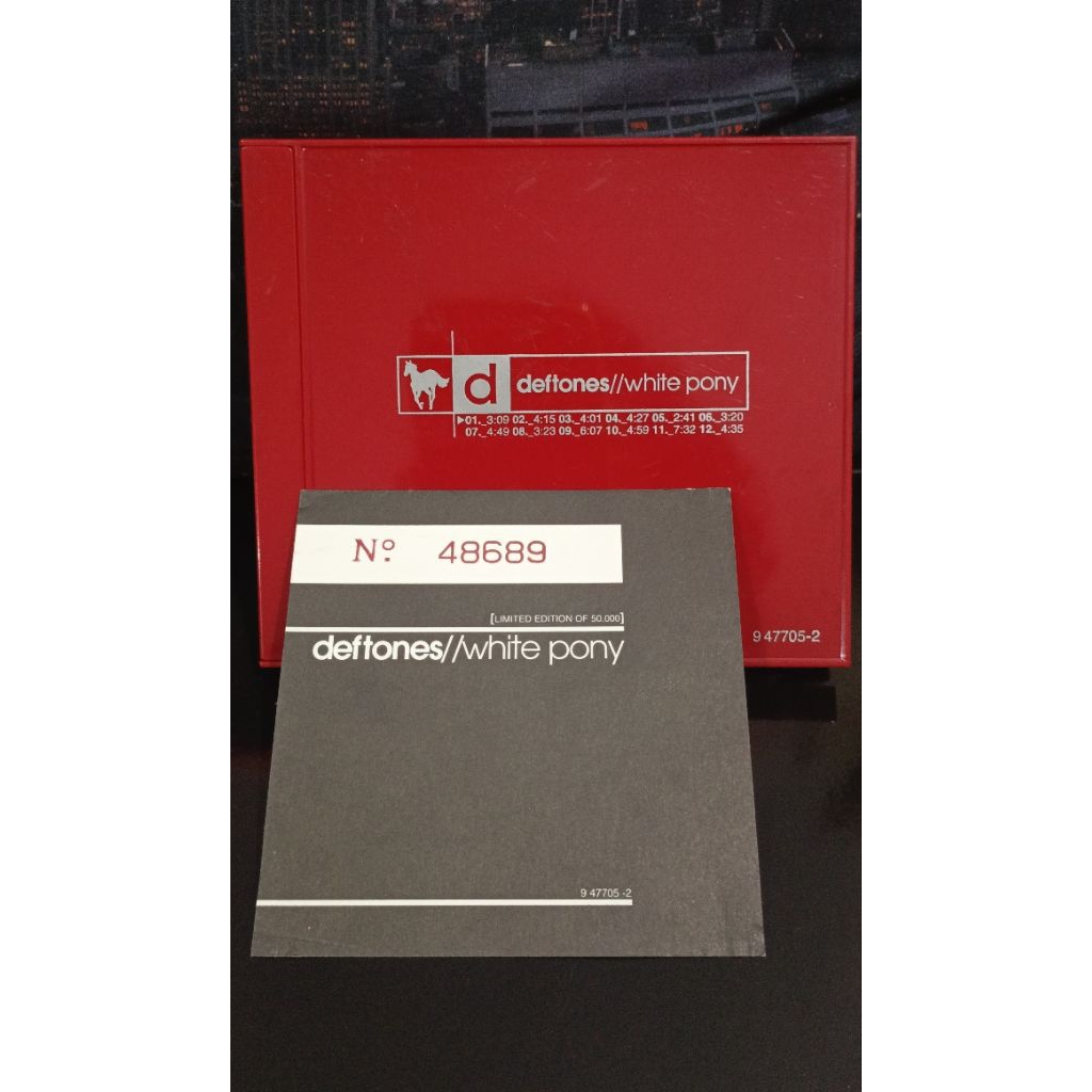 CD SIGNED BY DEFTONES (Cd di tanda tangani member Deftones) Cd musik SUPER LANGKA