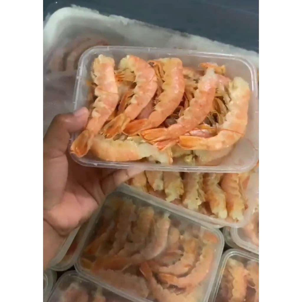 

UDANG VANAME JUMBO COOK 500GR GALZING