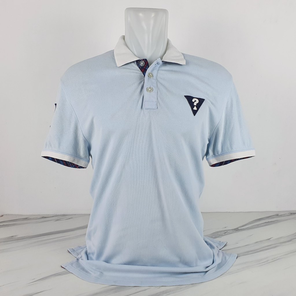 Baju Kaos Polo GUESS - Size S - Lebar Dada 50 cm - Original 100% - Scd