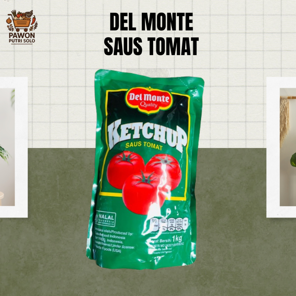 

Del Monte Saus Tomat 1KG - DelMonte Tomato Ketchup