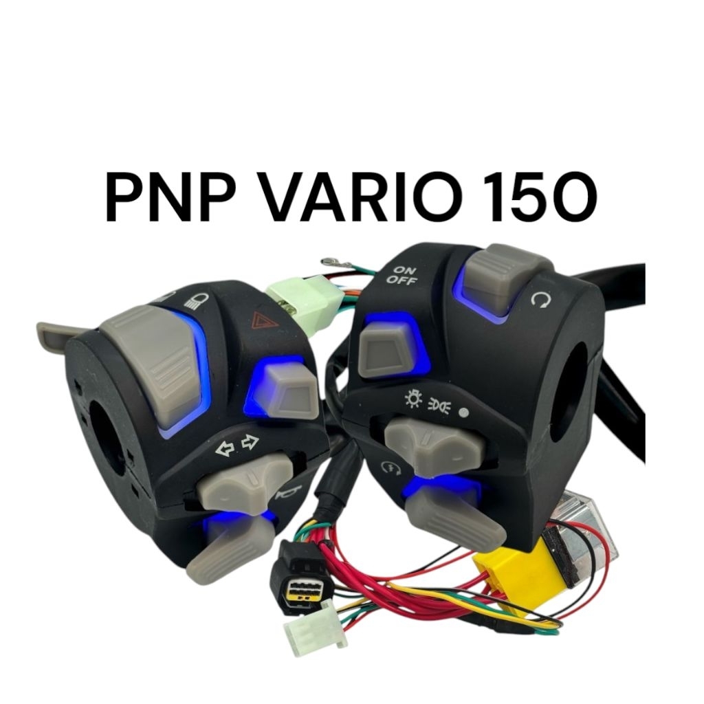 saklar vietnam pnp vario 150 holder stang lampu led vario 150