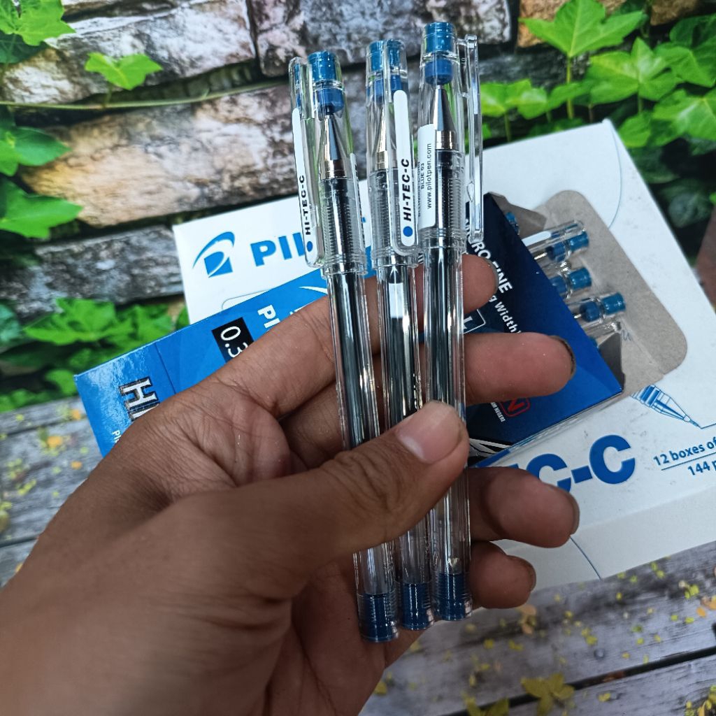 

ECER (1 Pcs) Hi-Tec C 0,3 Biru / Hitec C Warna Biru /Hitec -C Biru /Hi-Tec C Buat Makna Santri