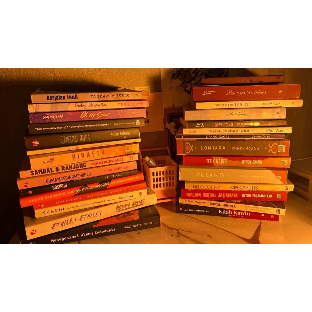 Preloved novel lontara titik nadir sang alkemis malam seribu jahanam poetry in our head