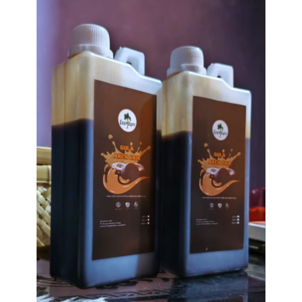 

gula aren cair asli organik 1L