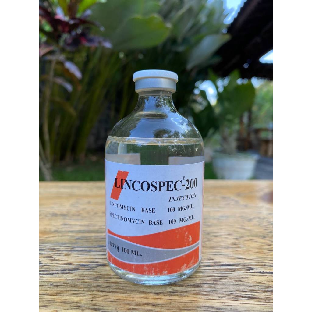 Lincospec - 200 obat inject ayam flu snot Crd ngorok 100ml