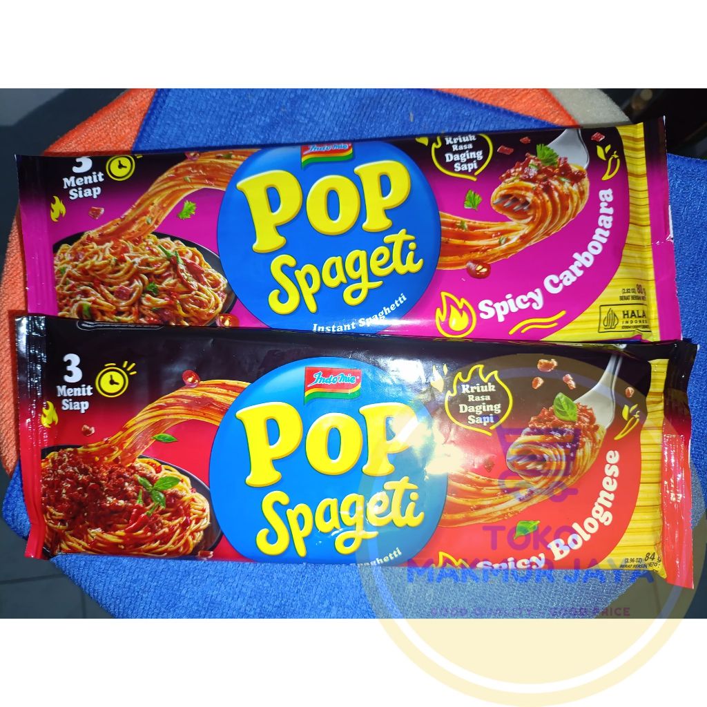 

POP SPAGETI SPICY INDOMIE 84gr