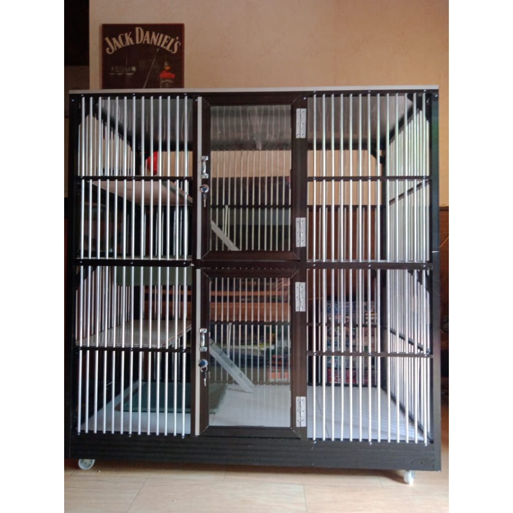 Kandang Alumunium Jumbo 120x60x120