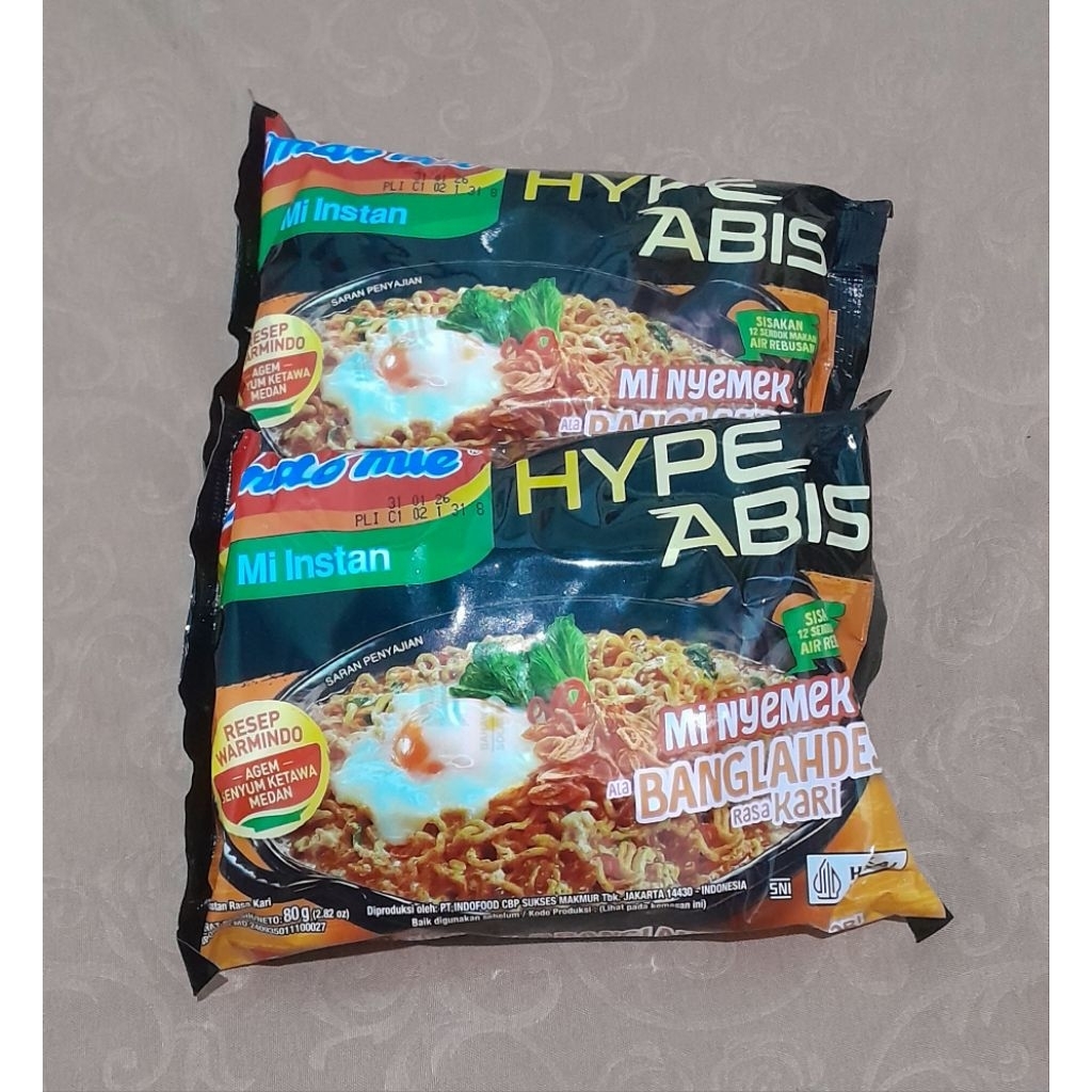 

Indomie Hype Abis Mie Nyemek Ala Banglahdes'e Rasa Kari