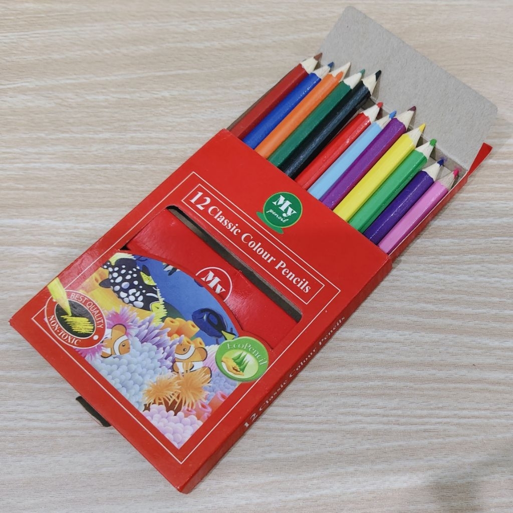 

PENSIL WARNA MY PENCIL 12 WARNA