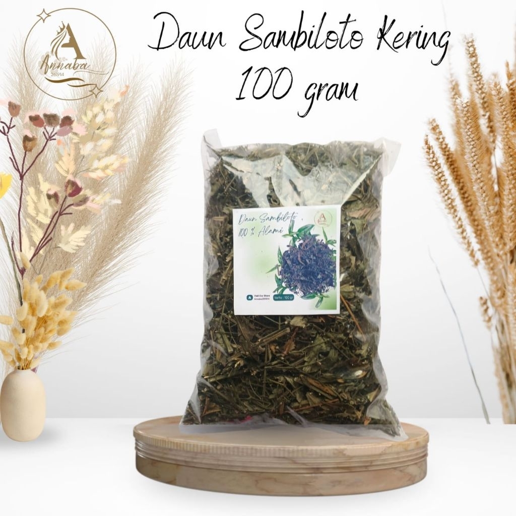 

Daun Sambiloto Kering cacah 100 gr-250gr