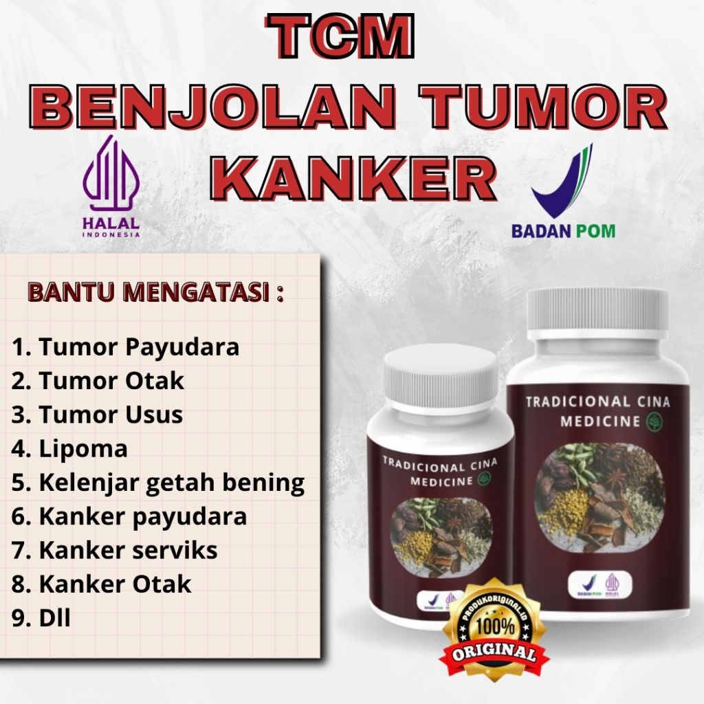 TCM Tumor Membantu Mengatasi Tumor Payudara Tumor Otak Tumor Hati Fitofarmaka BPOM Halal