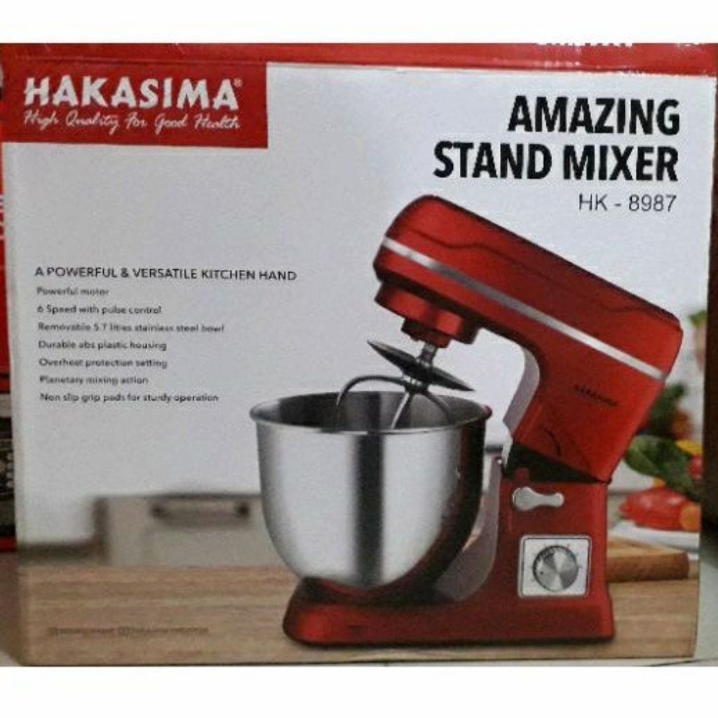 AMAZING STAND MIXER HAKASIMA (KONDISI BARU DAN ORIGINAL) SALE TERMURAAAAAAAHHHH