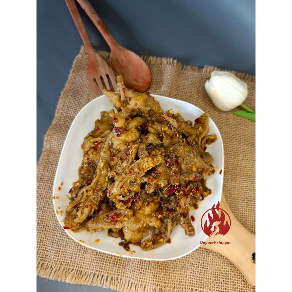 

ceker tanpa tulang chili oil pedas gurih