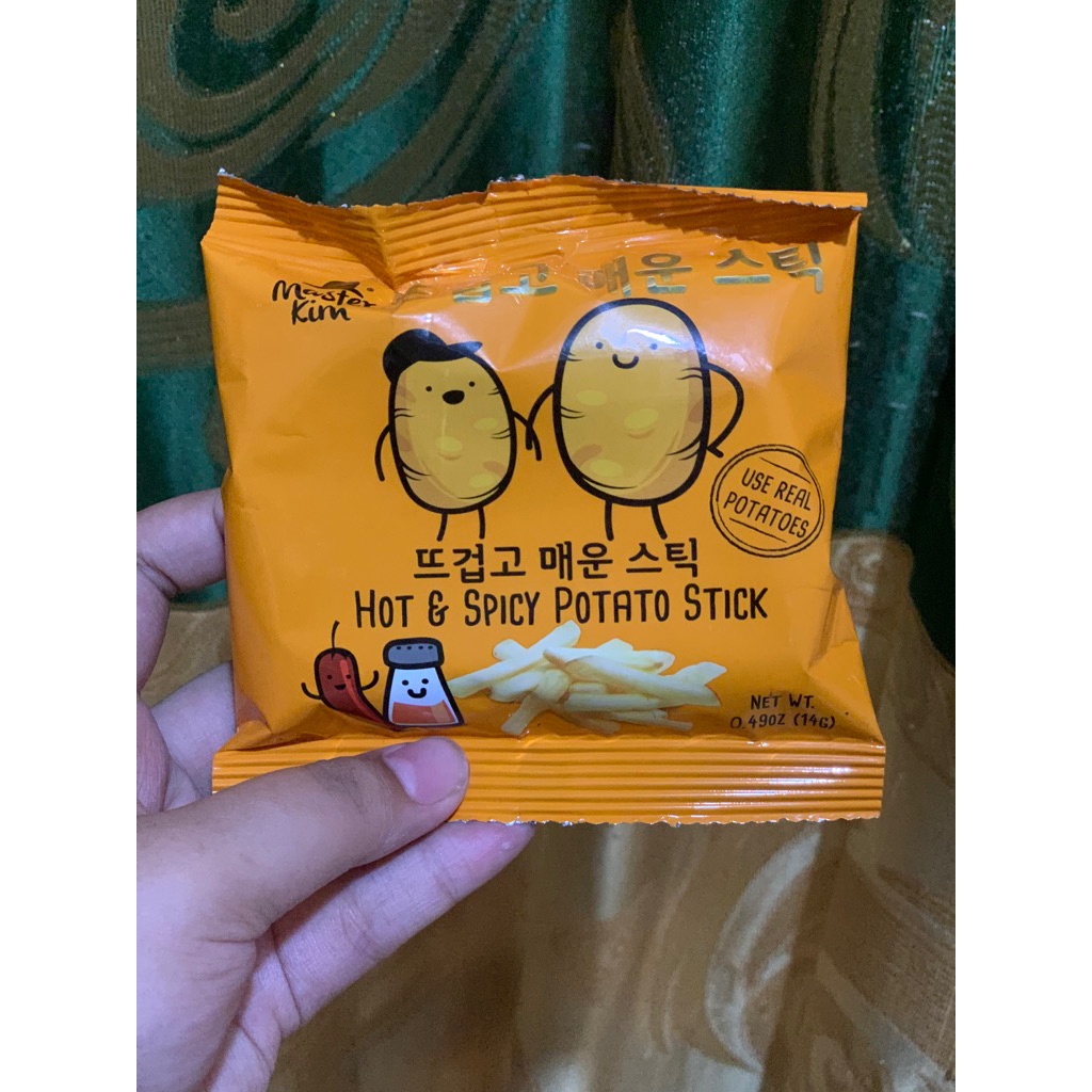 

Master Kim Hot & Spicy Potato Stick ecer