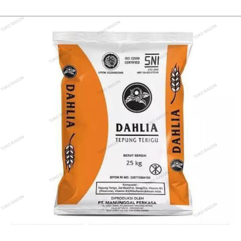 

Terigu Dahlia Kemasan 25 kg