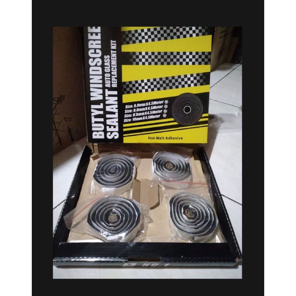 Lem mika lampu kendaraan, lem mika reflektor butyl headlamp sealant