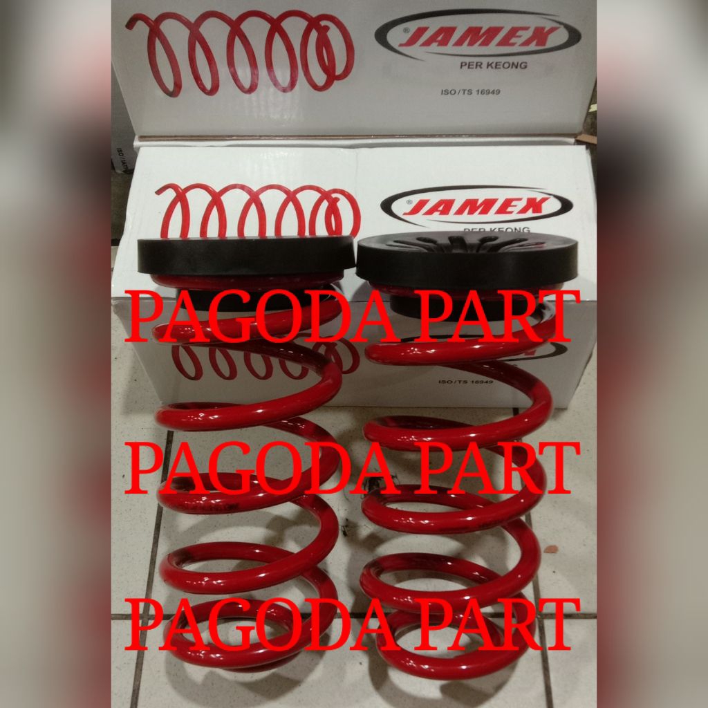 PER KEONG COIL SPRING JAMEX PROGRESIF PREMIUM EMPUK AVANZA / VELOZ / XENIA BELAKANG 2PCS 2012-2021 S