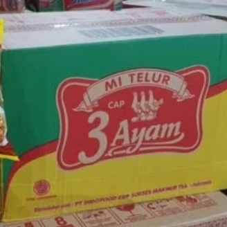 

[1 DUS ISI 24 PCS] MIE TELUR CAP 3 AYAM