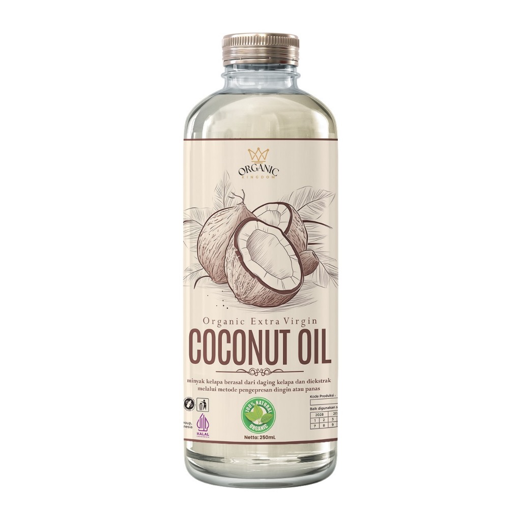 

VCO - Virgin Coconut Oil 250ml Original by Organic Kingdom