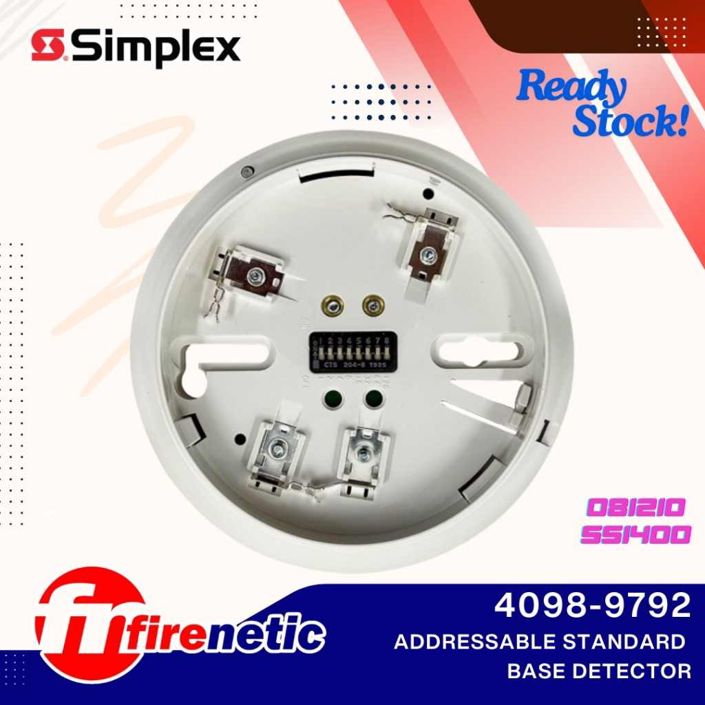 Simplex 4098-9792 Base Detector for Simplex Detector