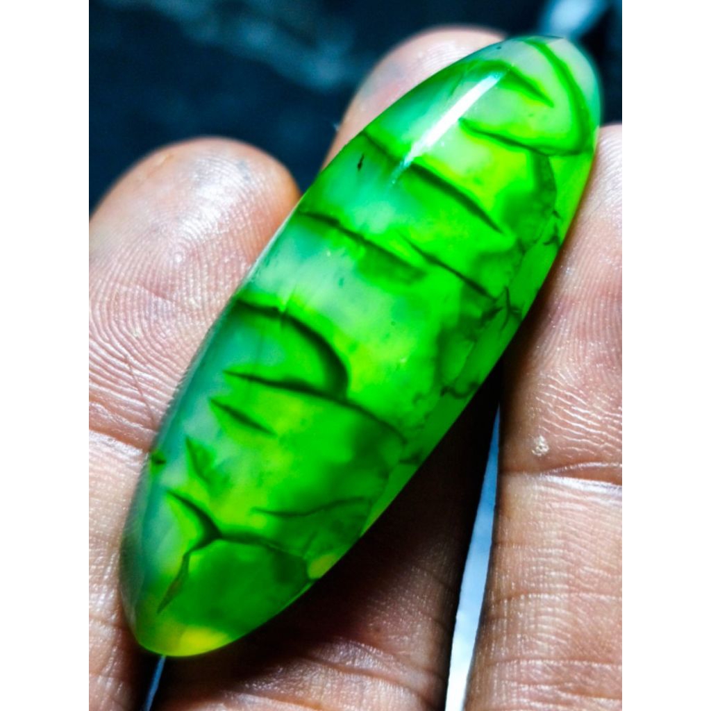 batu pandan ijo sisik naga