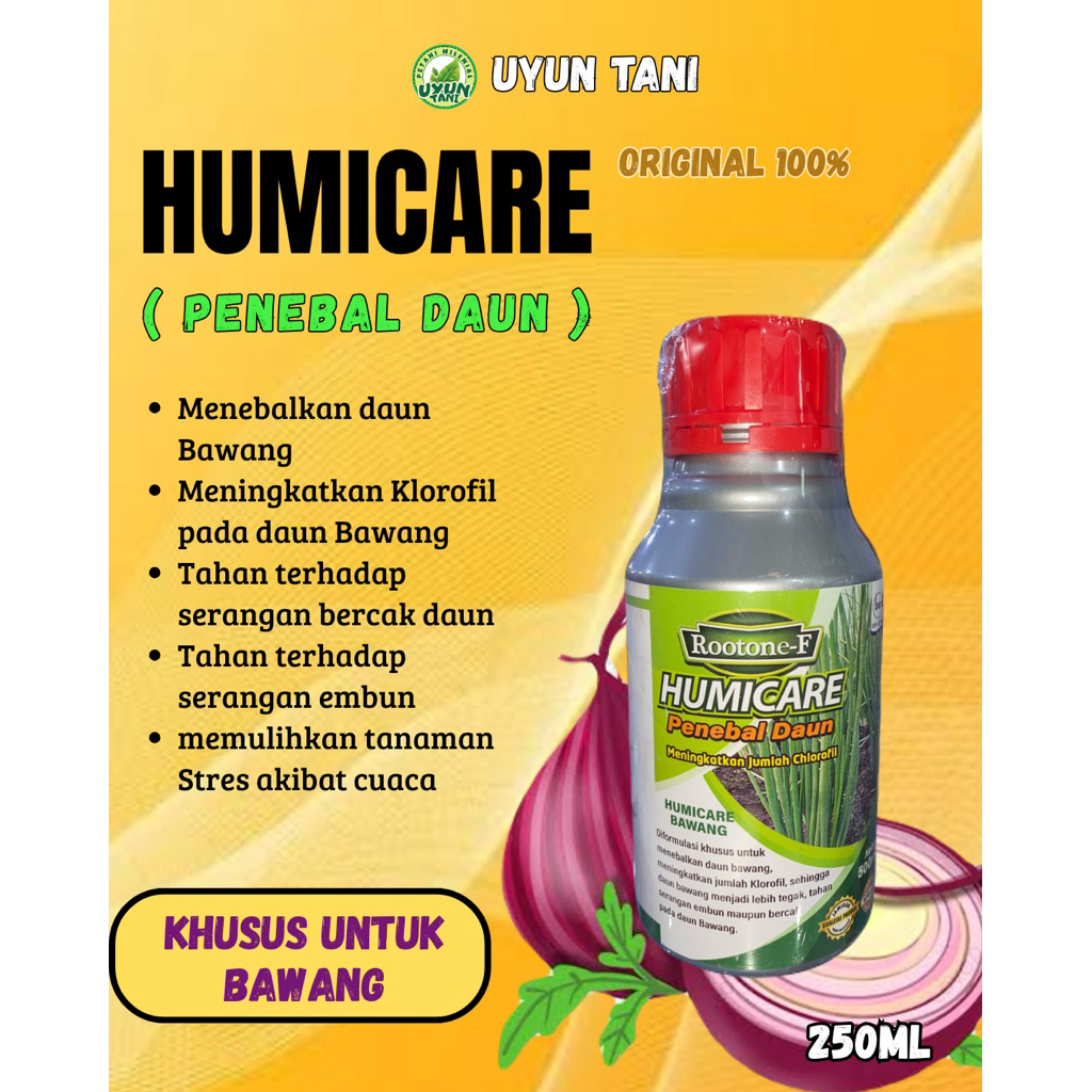 HUMICARE Rootone F Penebal Daun Bawang 500ml  Original