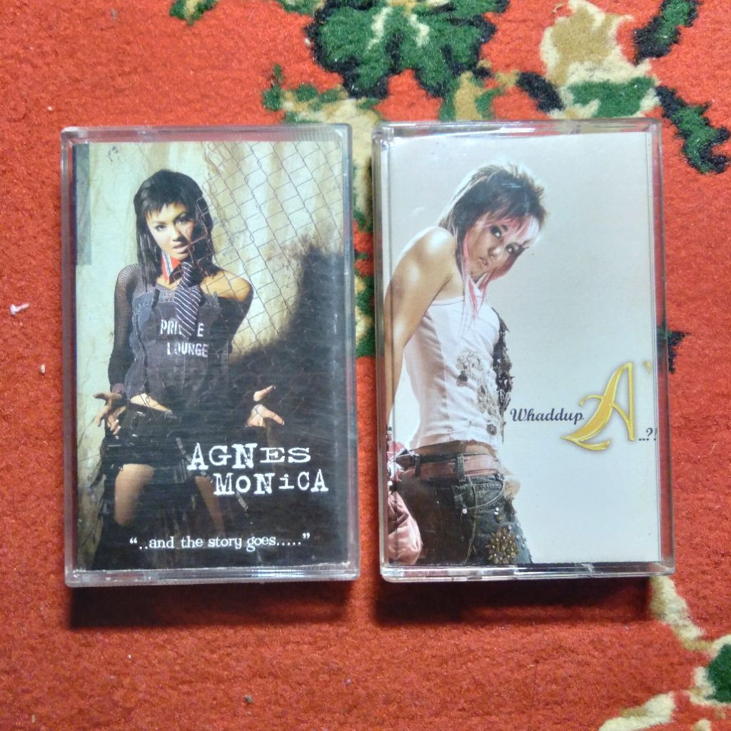 kaset pita agnes monica sepaket 2 album