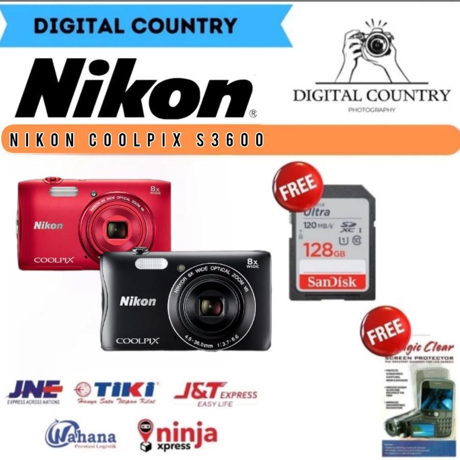 NIKON COOLPIX S3600 / KAMERA NIKON COOLPIX S3600 / NIKON S3600