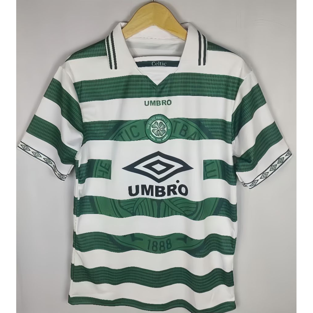 JERSEY CELTIC retro clasik 1997(3d logo timbul)