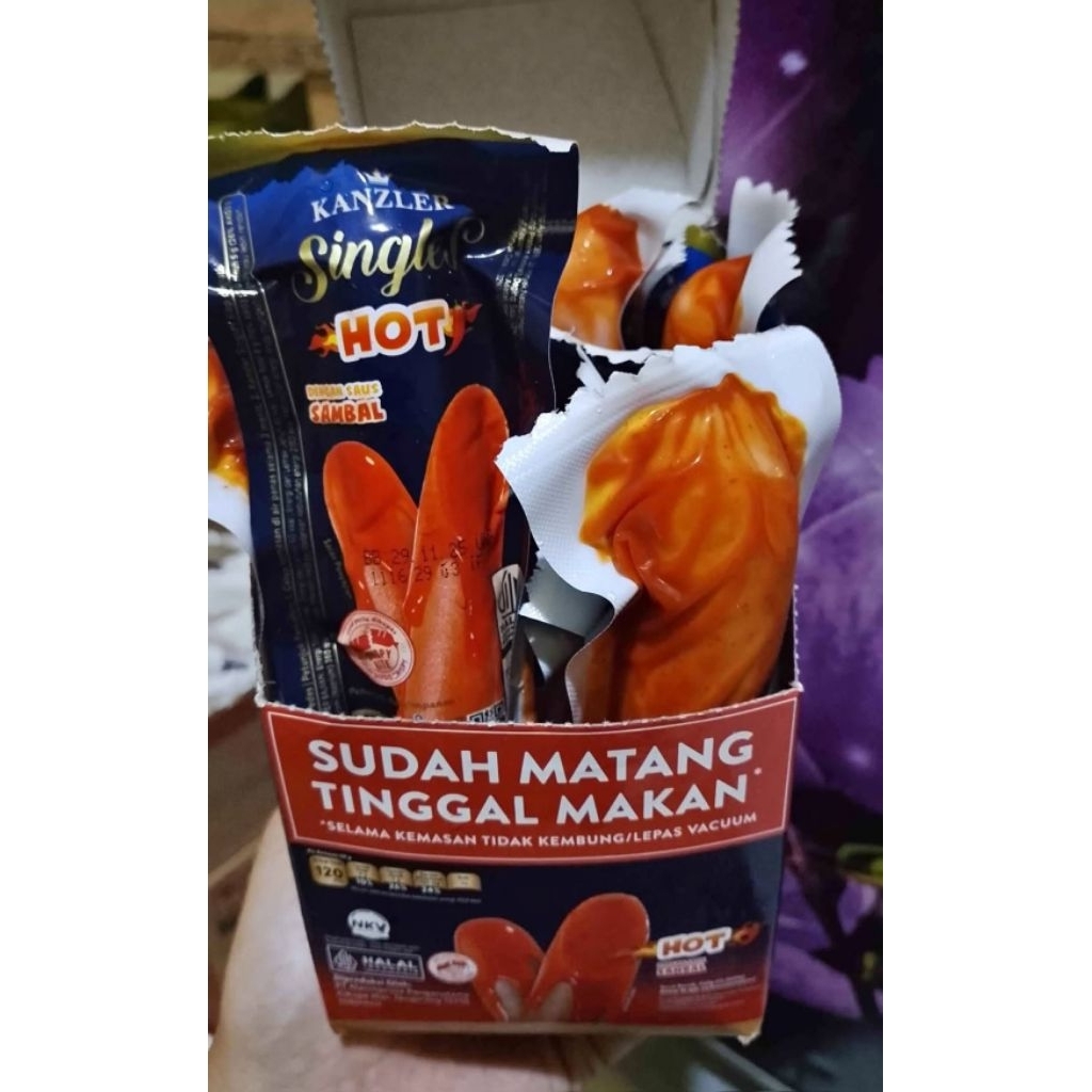 

Sosis + Bakso KANZLER Isi 12, Varian Via Chat, Expired Lama