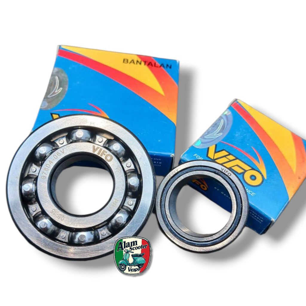 set bearing laher kruk as vespa px pxe excel exclusive 2 vifo