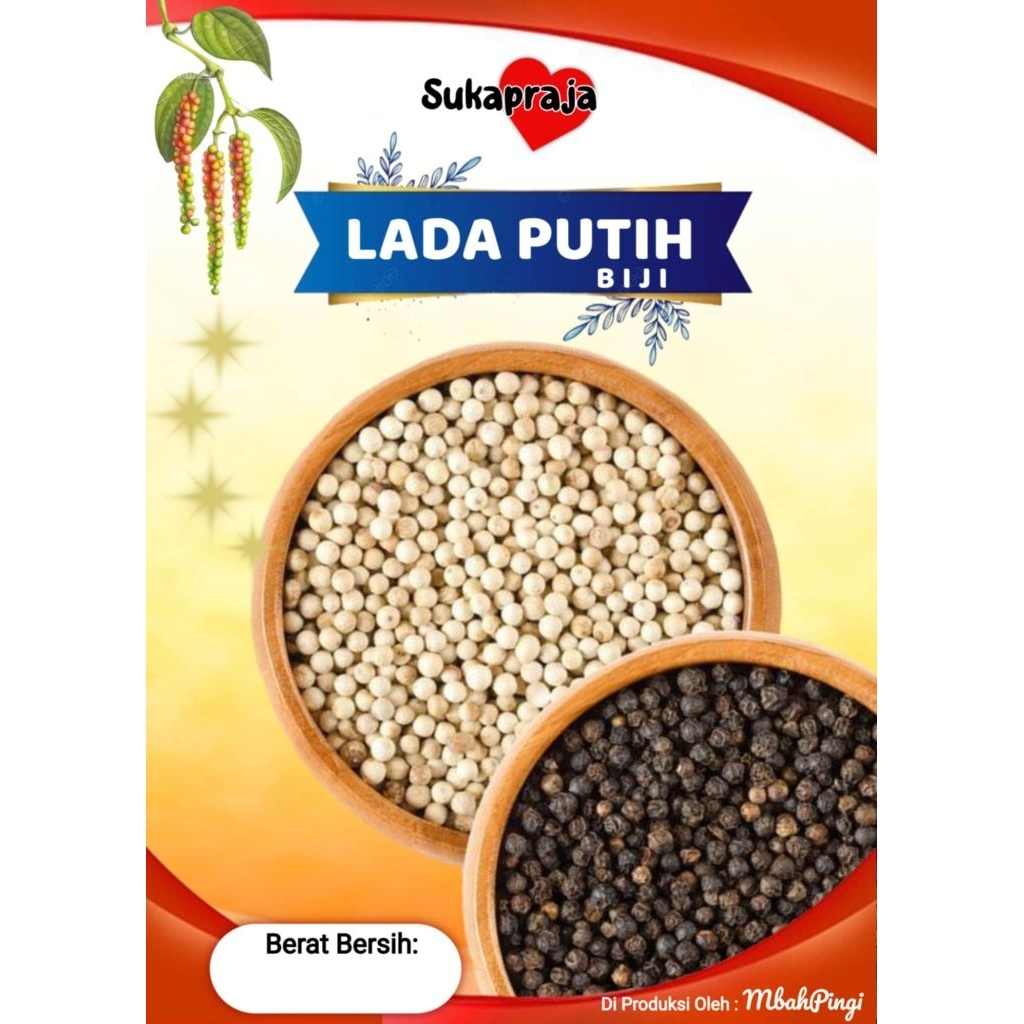 

lada putih asli