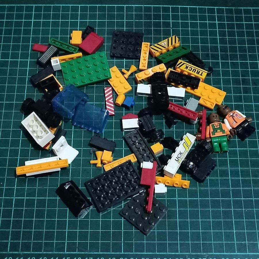 Mainan bricks emco brix toys preloved second bekas