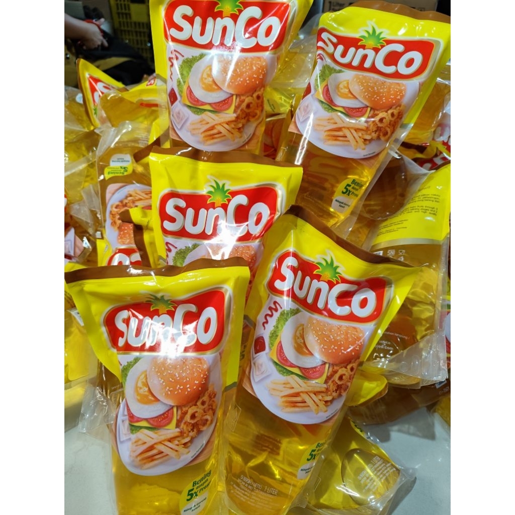 

SUNCO ( 5 L) Paket 1L x 5 Pcs MINYAK GORENG BENING Kwalitas Premium