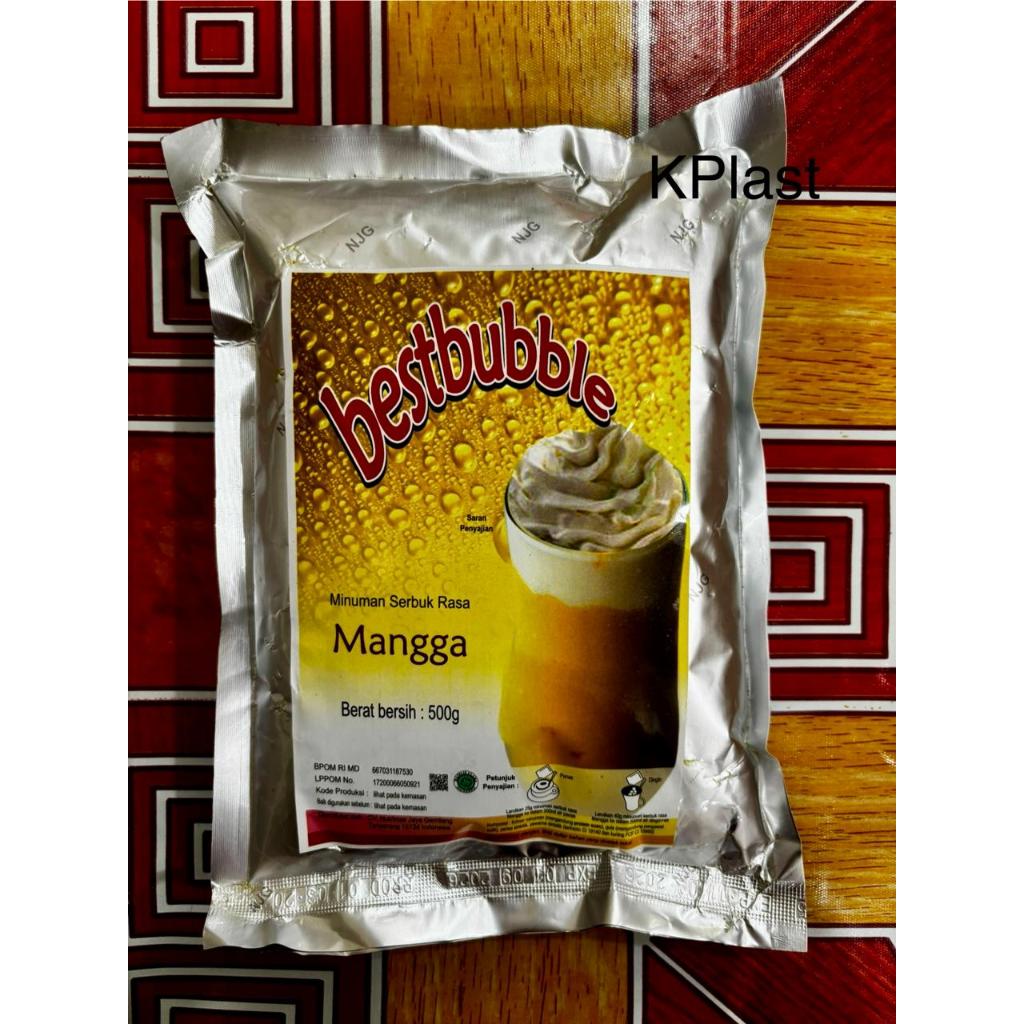 

Minuman Serbuk Rasa Mangga Bestbubble 500 gram