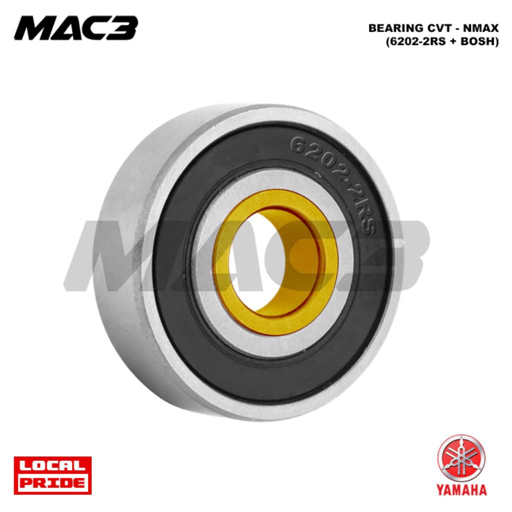 mac3 bearing cvt laher kuningan block cvt nmax aerox lexi