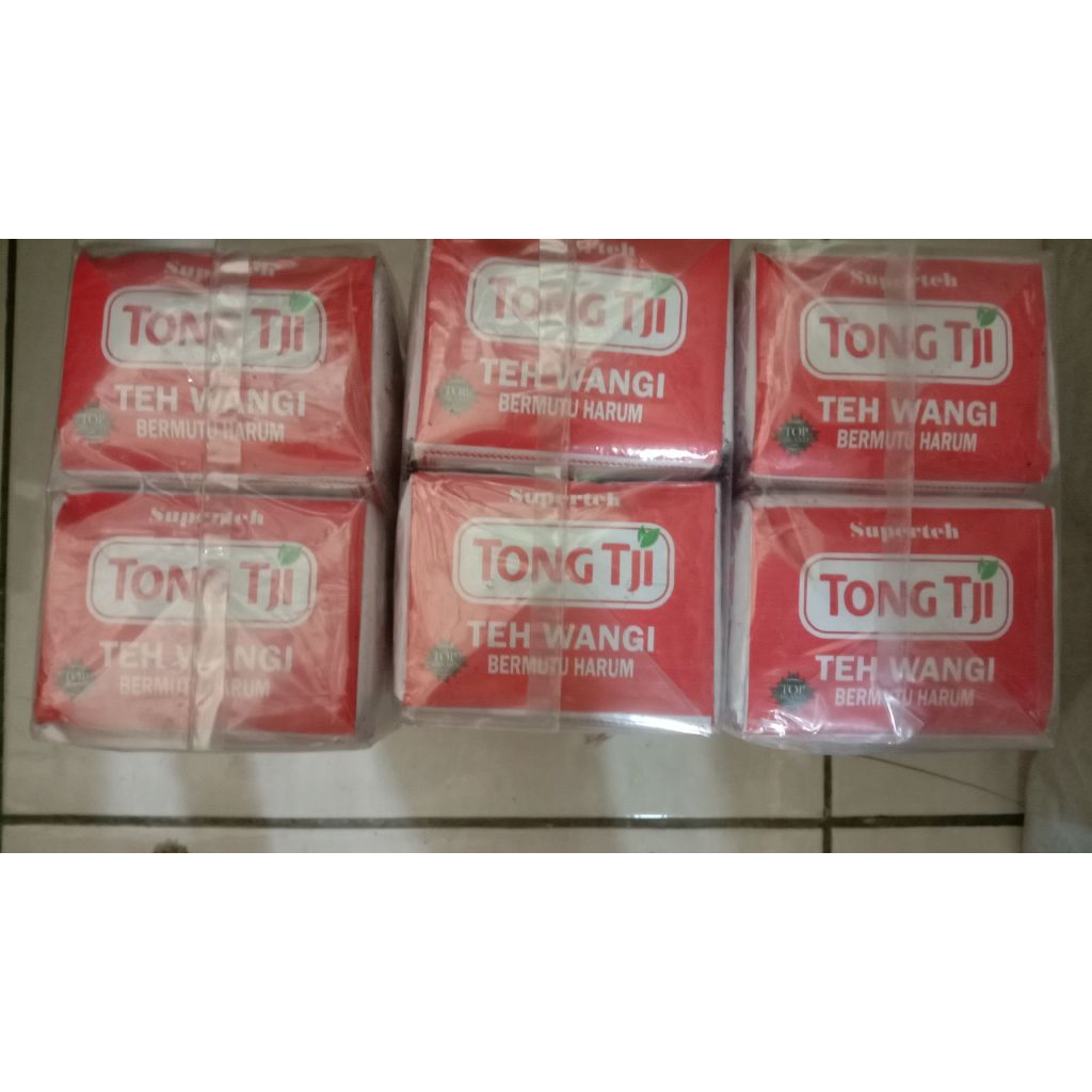 

Teh Tong Tji 40g (1 Slop Isi 10 Bungkus)