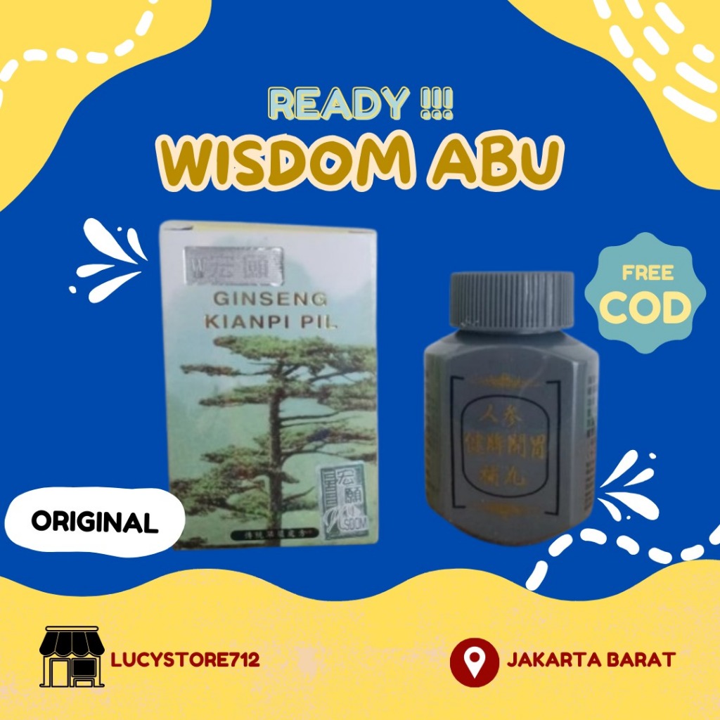 

mbagrosir promo (Original BPOM) Kianpi Pil Ginseng Kapsuma - 60 KAPSUL - PENAMBAH NAFSU MAKAN - BISA COD happy shopping