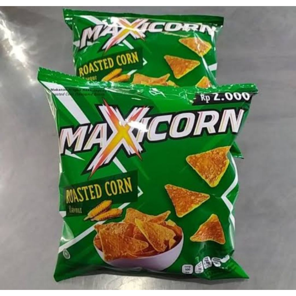 

maxicorn 1 renceng isi 10 sachet
