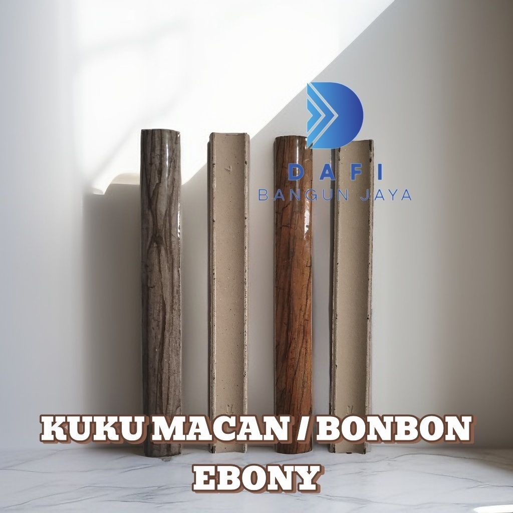 Kuku Macan Great Ebony 20cm / Bon Bon Lis Lantai/Tangga Keramik/granite / Bonbon Cantik Kekinian