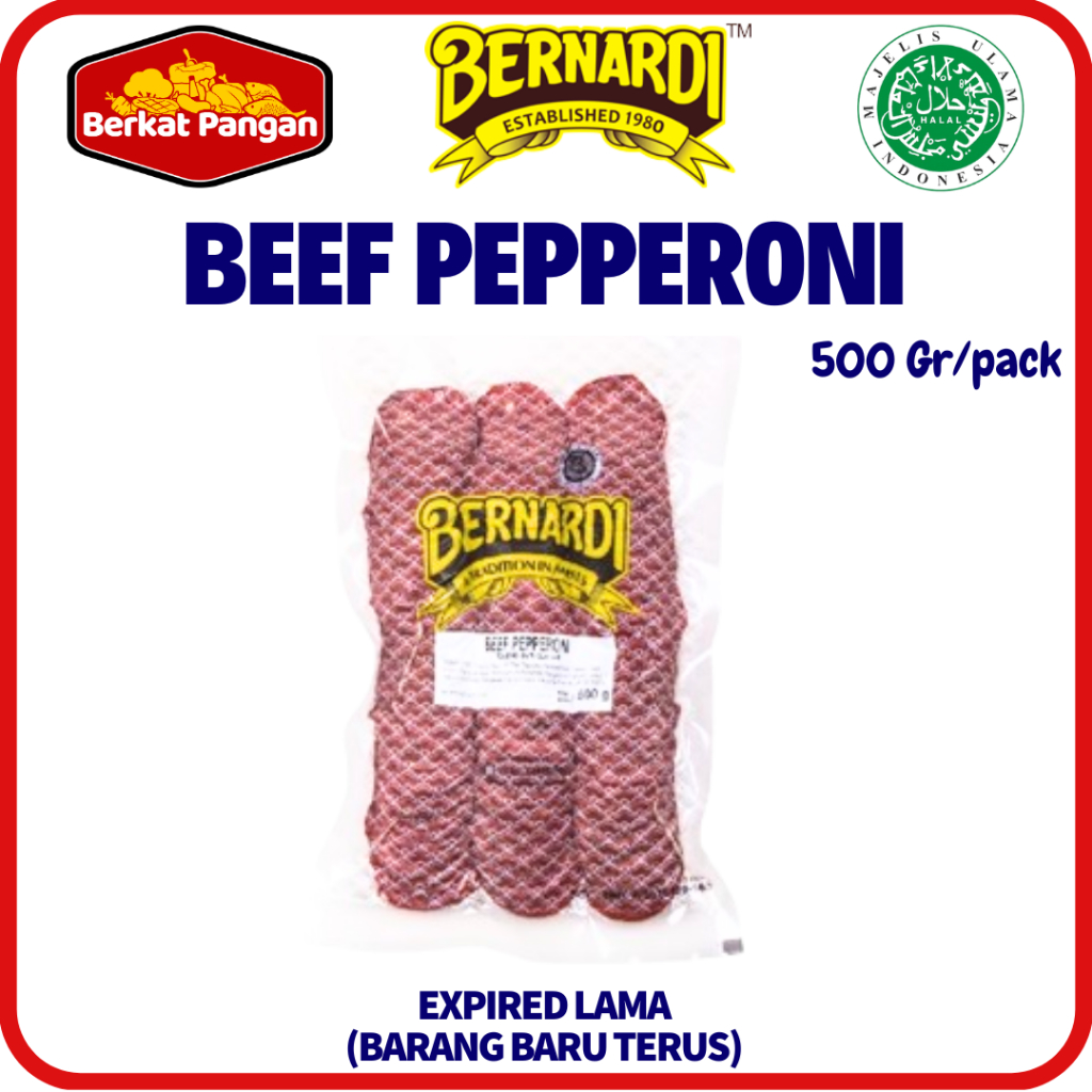 

BERNARDI Beef Pepperoni 500gr