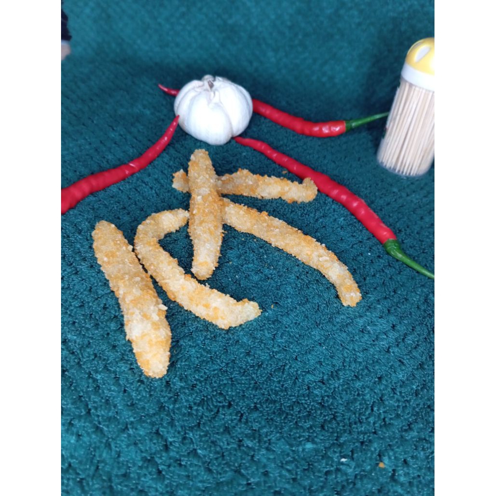 

stik udang crispy jajanan depan sd