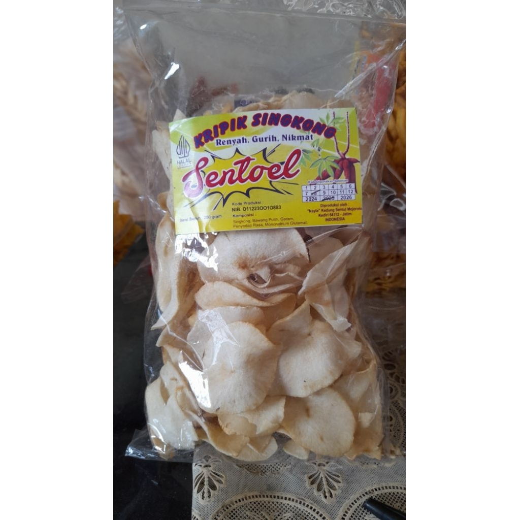 

Keripik Singkong Original SENTOEL 200gram