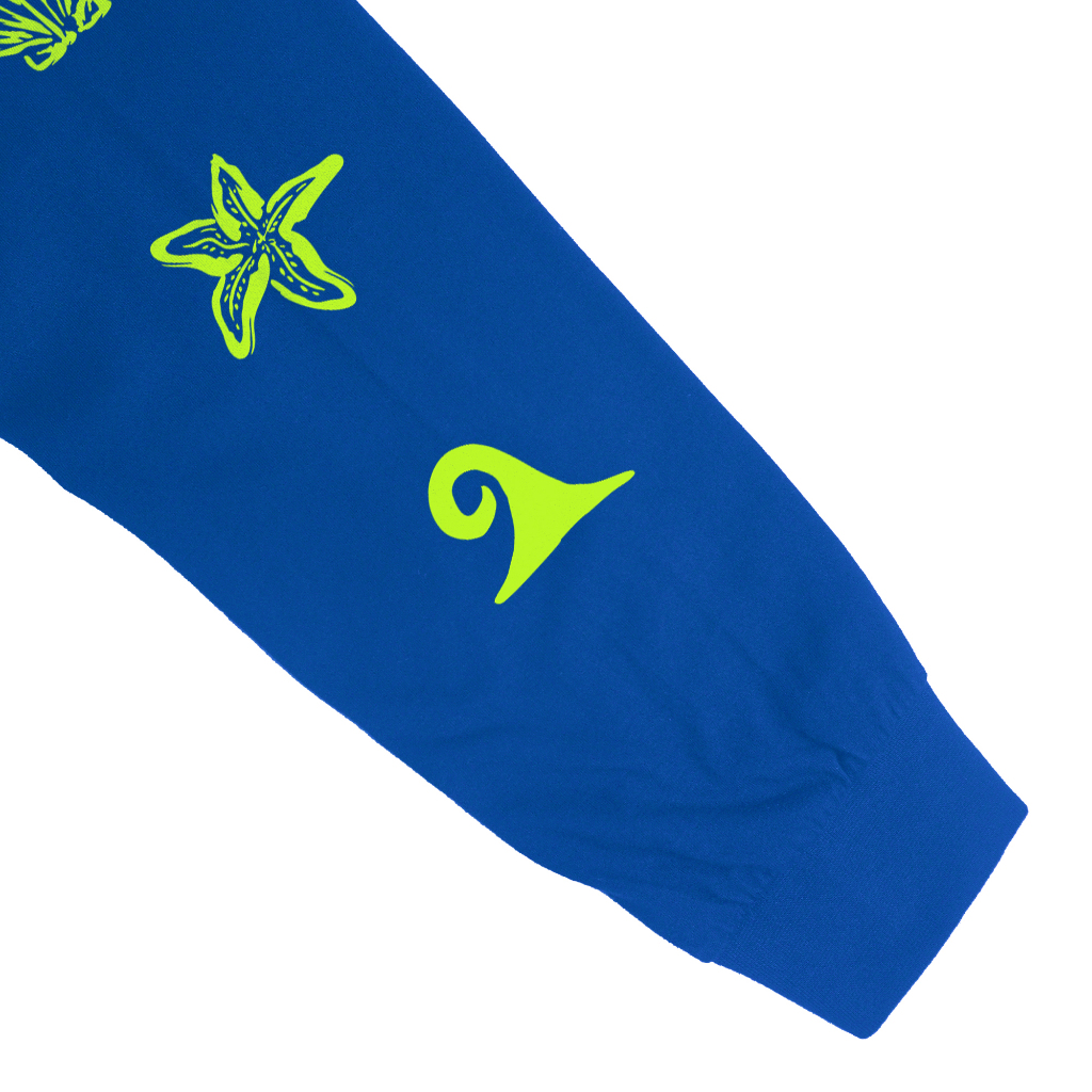 Troy Company Longsleeve Tshirt Royal Blue Sea Symphony - Kaos Lengan Panjang Biru Benhur LS 3159
