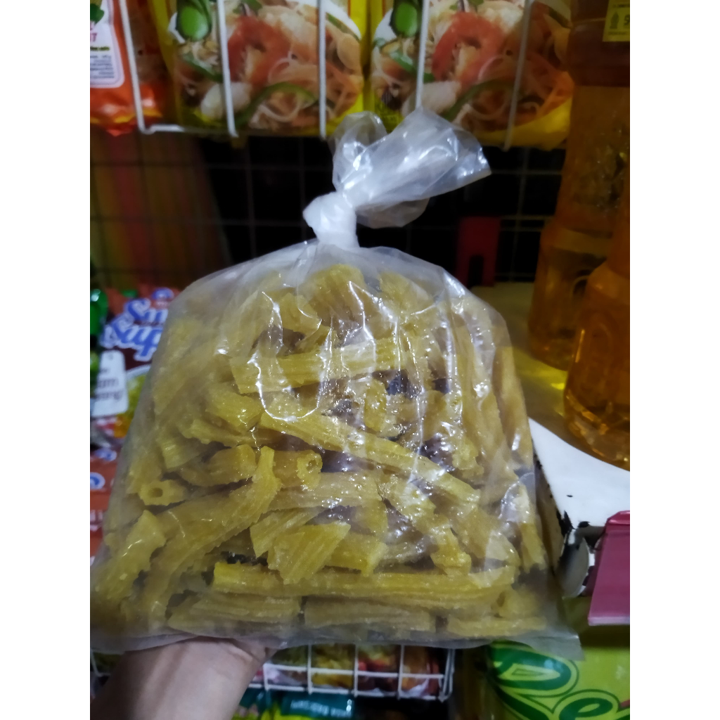 

Kerupuk Manggar 500gr / Krupuk Manggar Mentah Repack 500gr