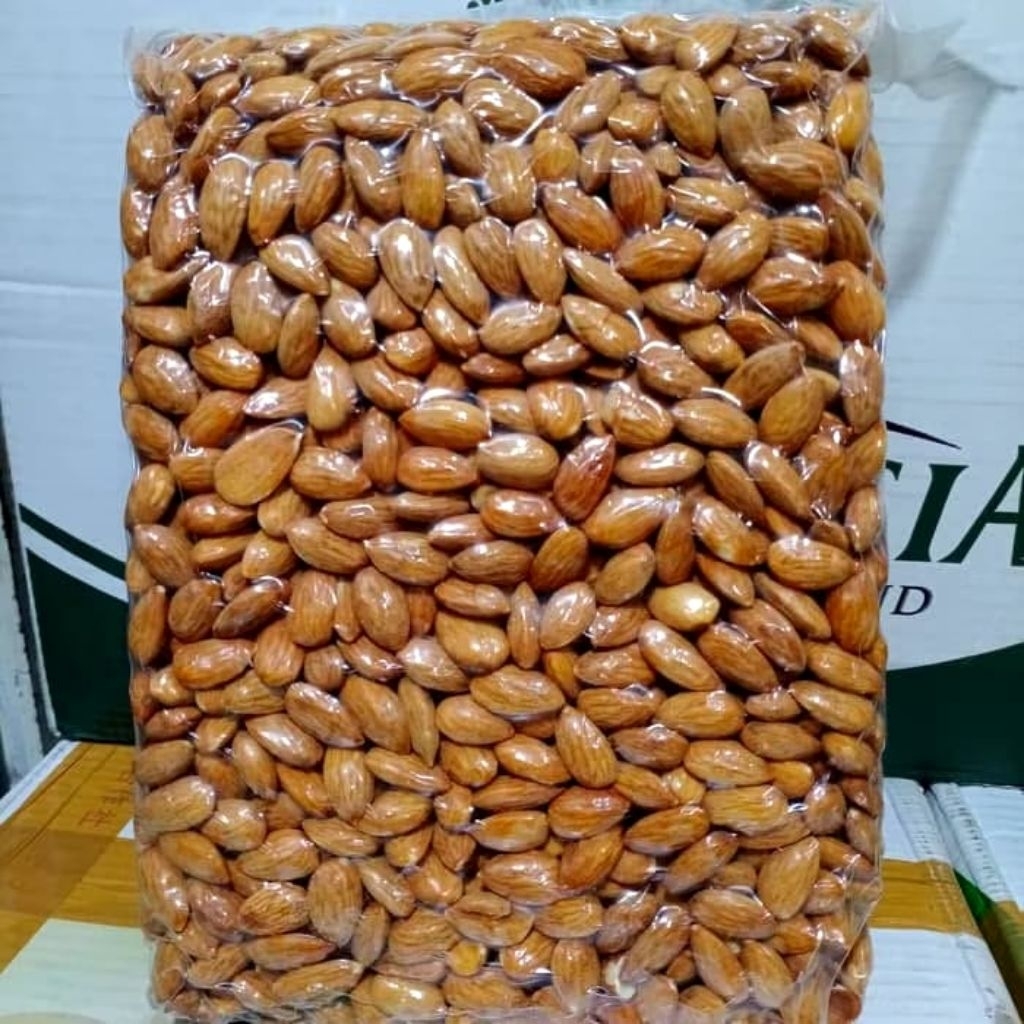 

KACANG ALMOND PANGGANG 1KG - ROASTED ALMOND - MATANG